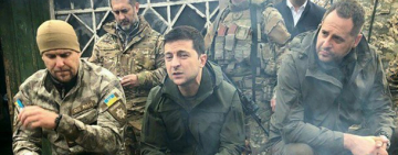 Добровольці вивезли зброю з блокпосту біля Золотого