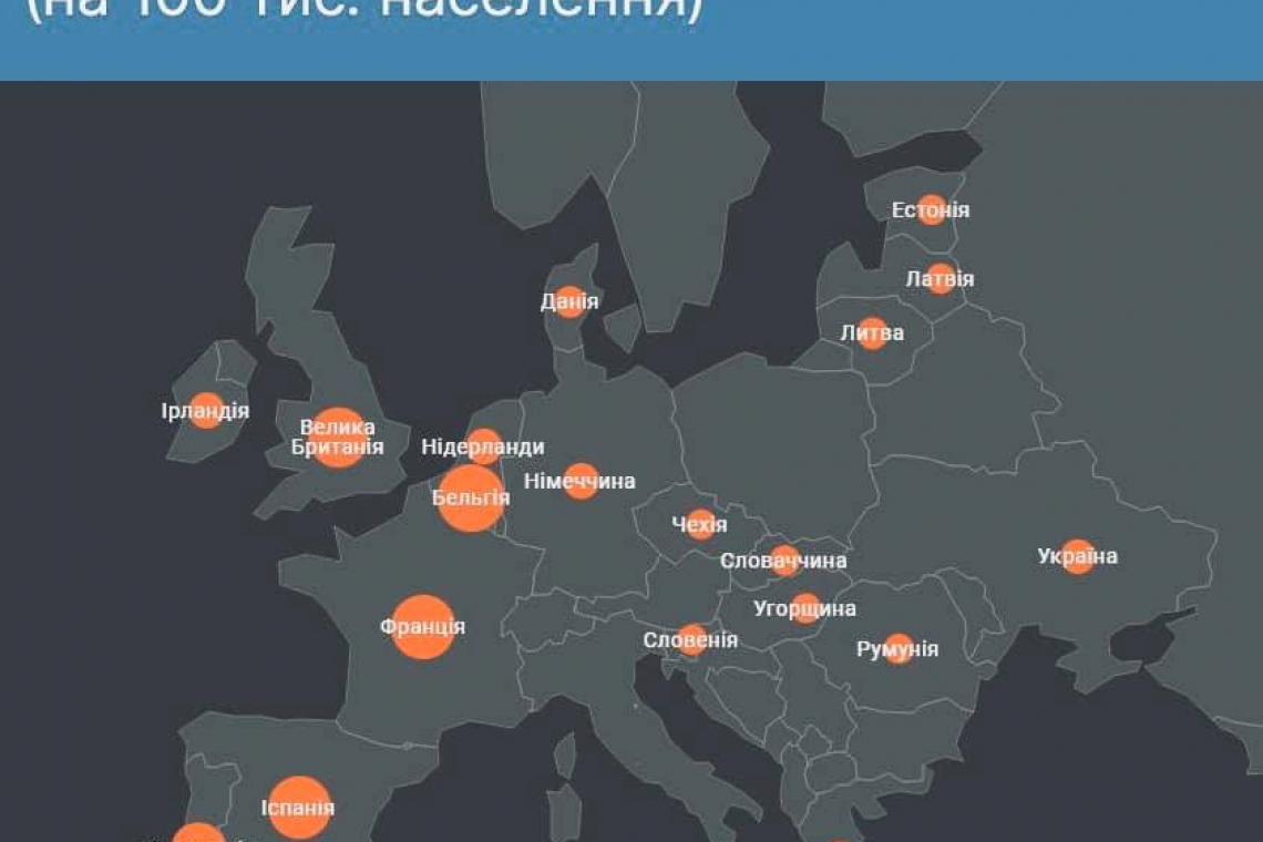 Дані про безпекову ситуацію в Україні: Одещина серед лідерів невтішної статистики