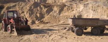 Житель Рени незаконно добывал песок: ему грозит до двух лет лишения свободы