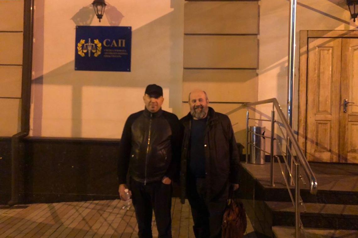 Альперин пришёл в САП, там его задержали детективы НАБУ