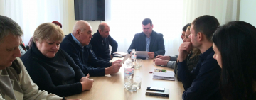 В Килии оживленный участок улицы в районе супермаркета 