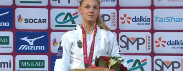 Дзюдоистка Дарья Белодед - победительница турнира серии Grand Slam в Париже