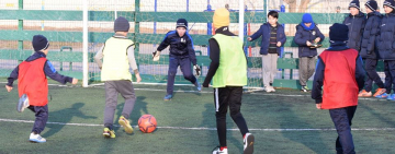 Дети выбирают спорт: встреча футболистов из Арцизской ДЮСШ и с.Заря Саратский район