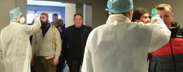 Пассажиров Одесского аэропорта проверяют на короновирус (видео)