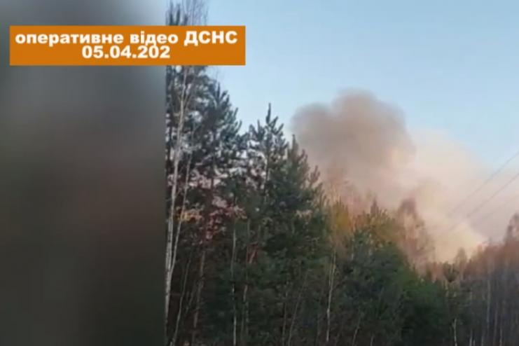 Пожежа в Чорнобилі: горить понад 100 га. Радіація місцями - вище норми