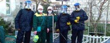 В Арцизе приступили к дезинфекции улиц и общественных мест