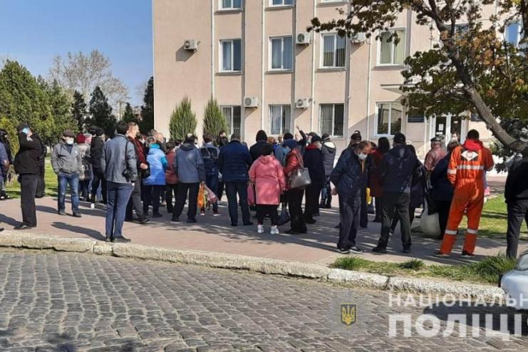 В Одесской области предприниматели митинговали против закрытия центрального рынка