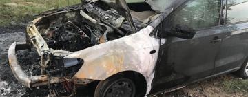 Прошлой ночью Измаиле активисту сожгли автомобиль