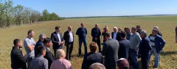 Председатель Одесской ОГА Максим Куцый встретился с аграриями Болградского района