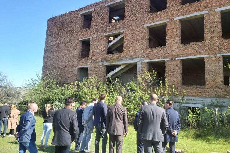 "Долгострой"  школы в Болградском районе: Максим Куцый побывал на объекте
