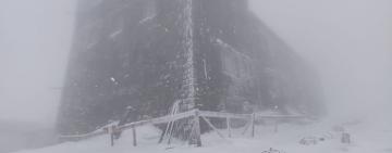 Погода «вражає»: сегодня в Карпатах выпал снег (фото)