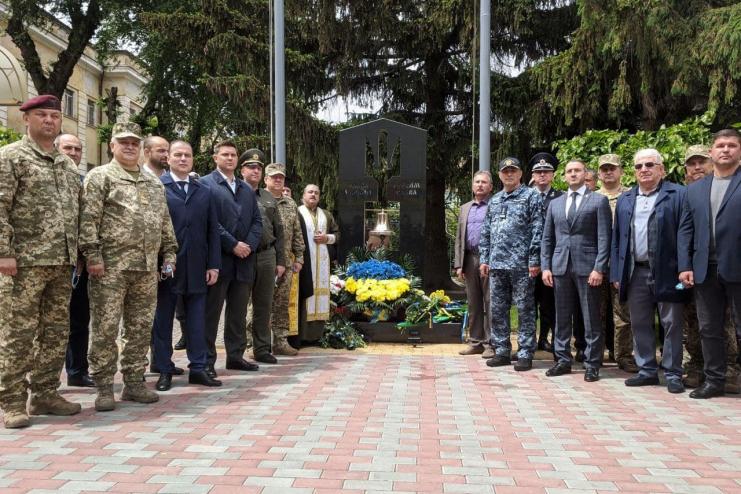 В Одессе открыли памятник погибшим воинам АТО и ООС