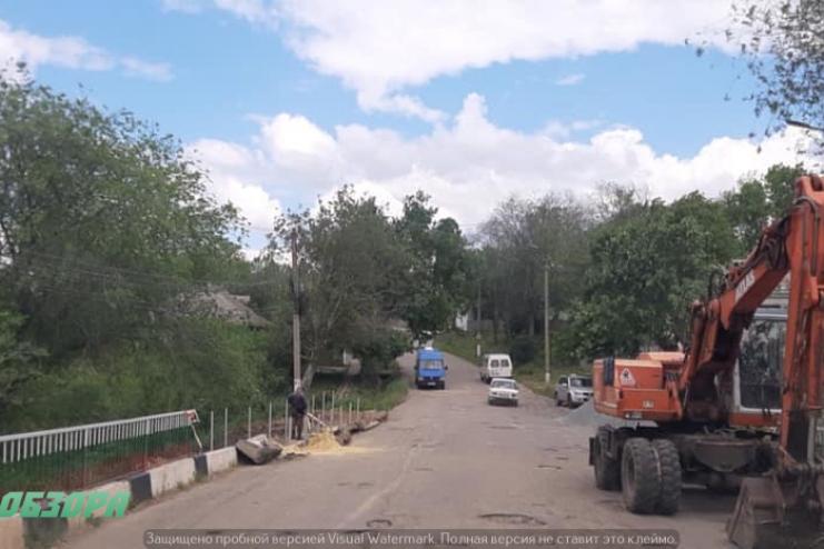 Ремонт моста в с. Кубей Болградского района