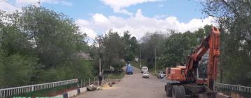 Ремонт моста в с. Кубей Болградского района