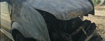 В Килии во дворе частного дома неизвестные сожгли рейсовый автобус 