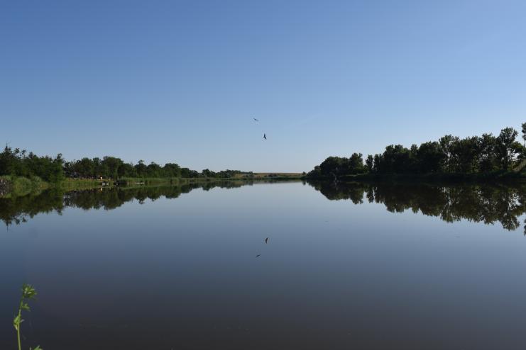Мирнопольский водоём - напоминание о детстве