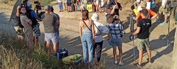 ФОТОФАКТ: съемки комедийного сериала "Папик 2" в Лебедёвке