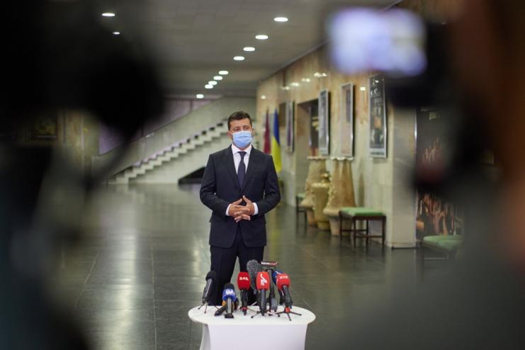 Президент о нарушении перемирия в зоне ООС: "Мы реагируем и сразу отреагировали"