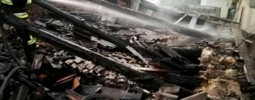 В Одесской области ночью сгорела крыша частного жилого дома