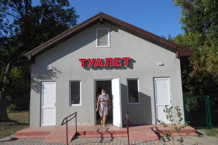 В Тарутино открылся первый платный туалет