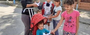 В Тарутинском районе ученики провели акцию ко Дню мира