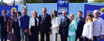 Команда ОПЗЖ представила своих кандидатов на местных выборах в Арцизе и Тарутино