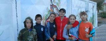 ТАРУТИНСКИЙ РАЙОН: вместо политических билбордов - граффити!