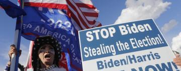 "Это не конец!": сторонники Трампа не признают победу Байдена