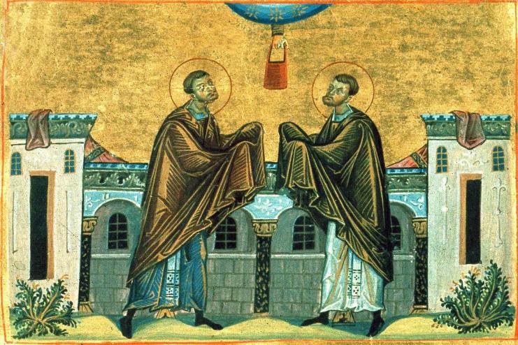 14 ноября: память святых БЕССРЕБРЕННИКОВ КОСМЫ И ДАМИАНА АЗИЙСКИХ