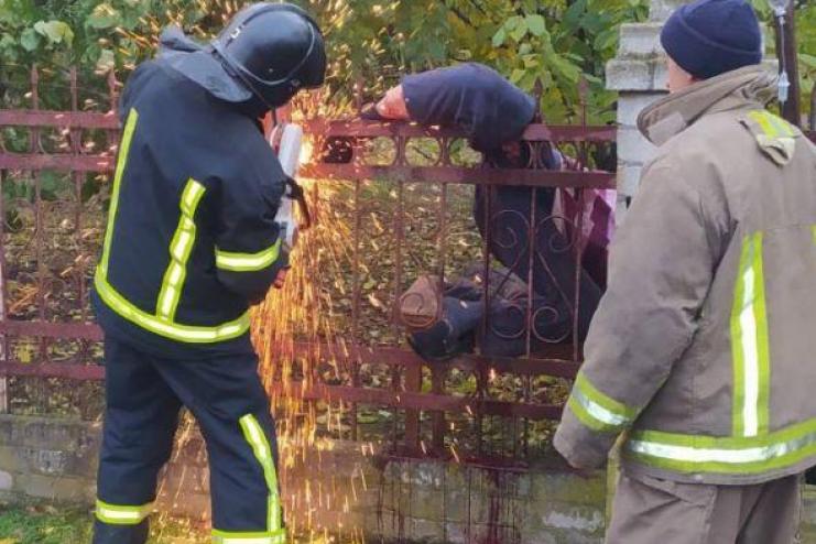 Застрявшему на острых пиках жителю Одесской области понадобилась помощь спасателей и медиков