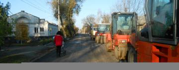 В Бородино полным ходом идёт строительство новой дороги