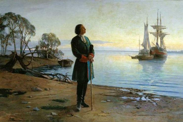 А вы знали? Пётр I и солдат. А причем тут палаш?