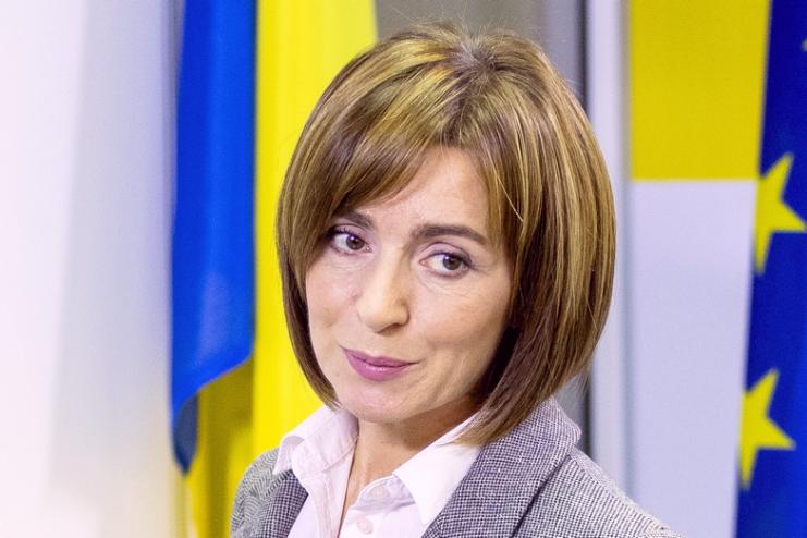 Первый заграничный визит Санду будет в Украину