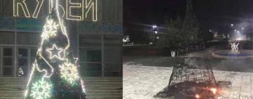 Умышленный поджог: недолго радовались новогодней ёлке в Кубейской громаде