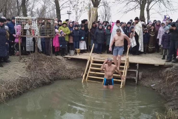 В Килии отменили традиционные крещенские купания в Дунае