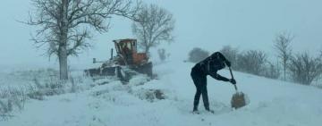 В снежном плену: населенные пункты Килийской громады отрезаны друг от друга