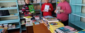 ТАТАРБУНАРСЬКА БІБЛІОТЕКА ПОПОВНИЛА СВІЙ ФОНД УКРАЇНСЬКИМИ КНИЖКАМИ