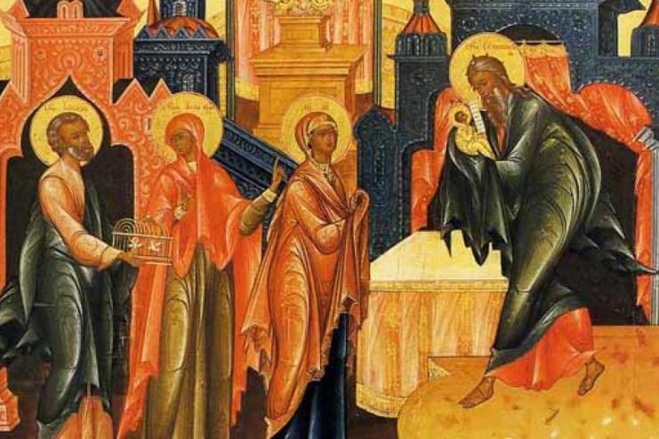 15 февраля - СРЕТЕНИЕ ГОСПОДА НАШЕГО ИИСУСА ХРИСТА 
