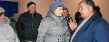 Иван Кюссе встретился с жителями Весёлой Долины