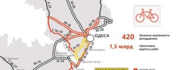 В Одеській області планують побудувати близько 400 км велодоріжок
