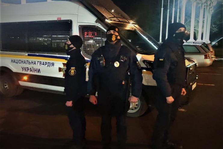 Нацгвардия и полиция Аккермана провели совместную профилактическую отработку