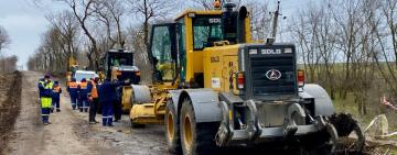 На Одещині розпочалися ремонтні роботи на дорозі, яка з’єднує 2 контрольно-пропускні пункти з Республікою Молдова