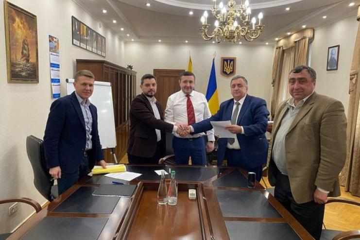 Руководство "Укрпочты" и Бородино подписали Меморандум о сотрудничестве