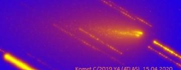 Огромный обломок кометы упадет на Европу через 48 часов