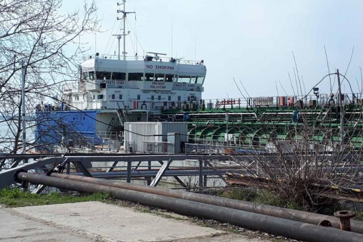В порт Рени впервые зашел танкер «Professor Aziz Aliyev» с дизтопливом