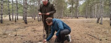 Rewilding Ukraine: в Вилковской громаде высадили экспериментальный участок дуба обыкновенного