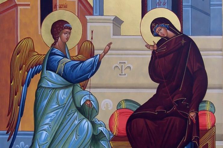 БЛАГОВЕЩЕНИЕ ПРЕСВЯТОЙ БОГОРОДИЦЫ  +молитва