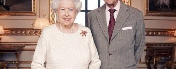 Королева Великобритании Елизавета II овдовела