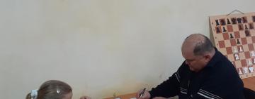 Юная шахматистка из Сараты и основатель ШШК "Гамбит" из Арциза провели тренировочный мини-матч