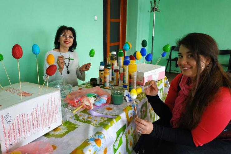 В БЕРЕЗИНО НАЧАЛСЯ КОНКУРС "РОЗПИШИ СВОЮ ПИСАНКУ"